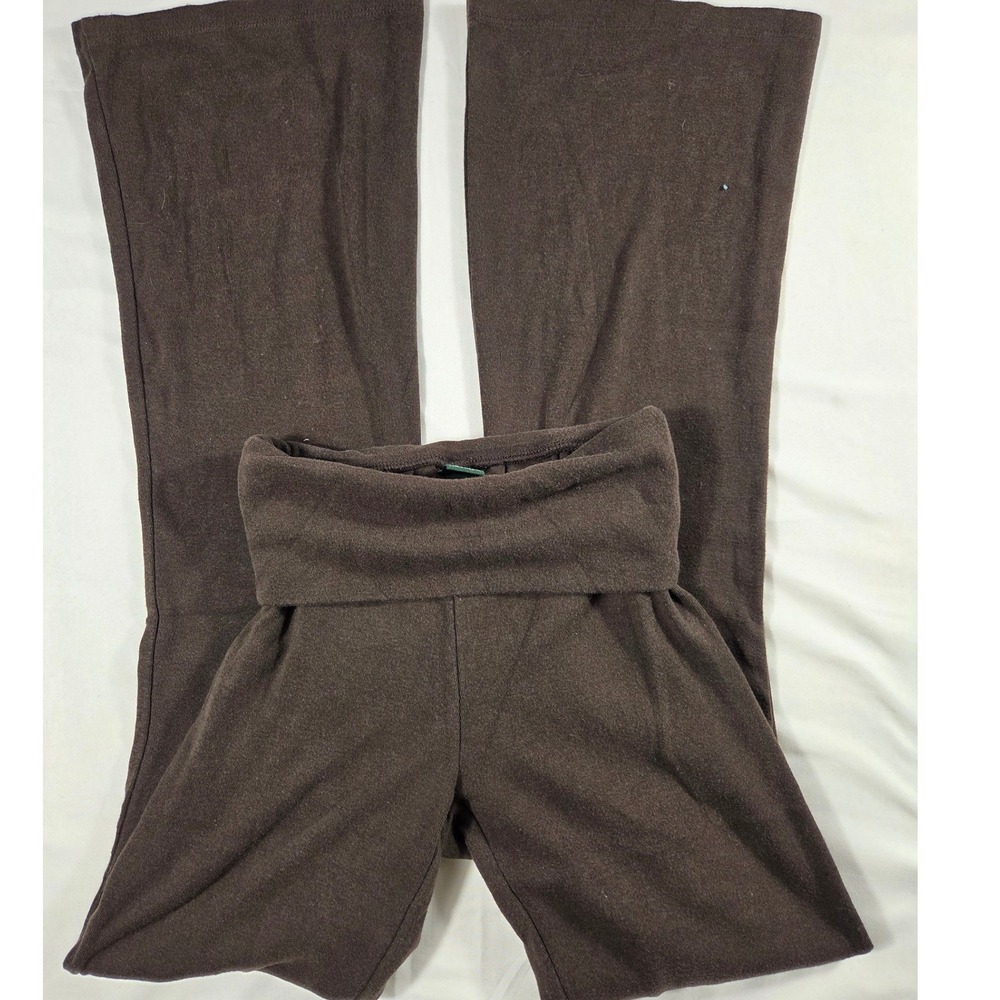 Wild Fable Brown Fold Over Waist Flare Leggings XXS Stretch Yoga Pants